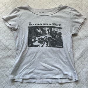 Brandy melville “radio silence” tee
